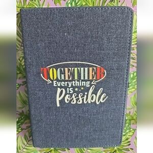 Inspirational Denim Notebook